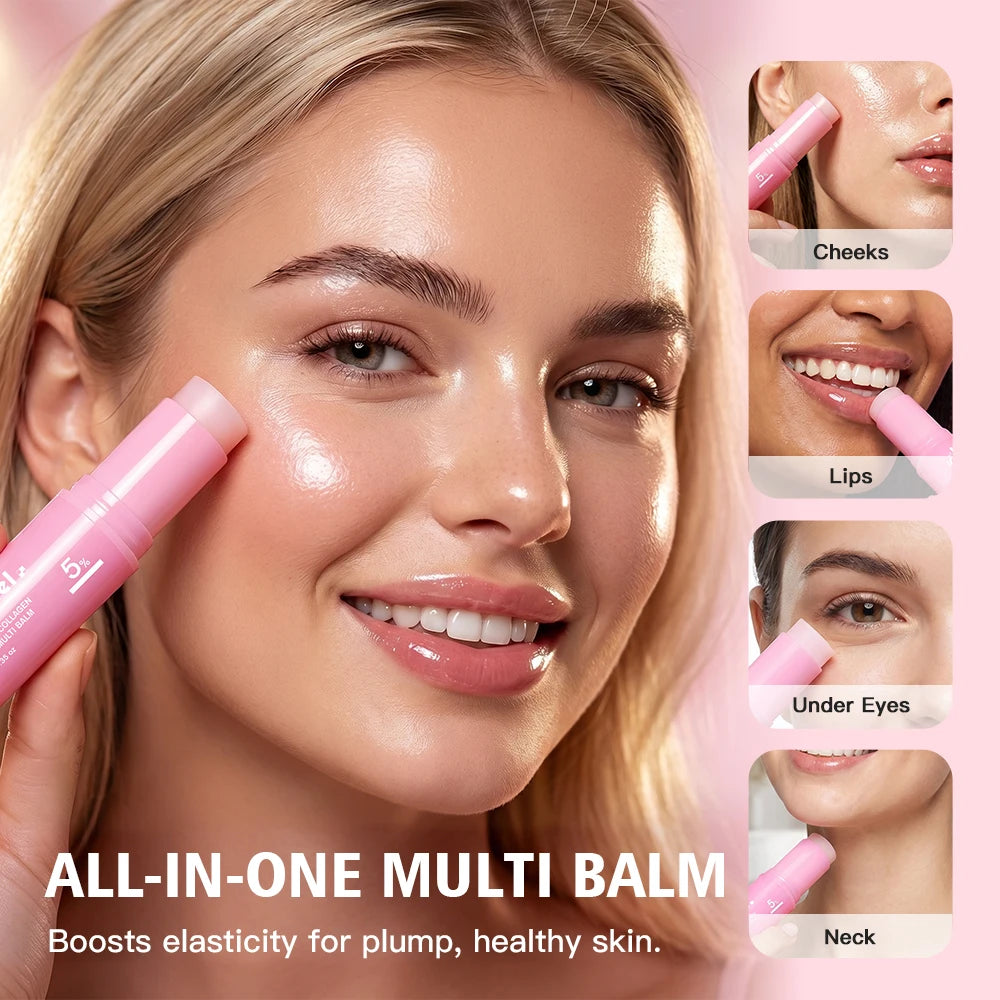 🌸 NOVENTY Bálsamo Voluminizador PDRN Rosa y Colágeno