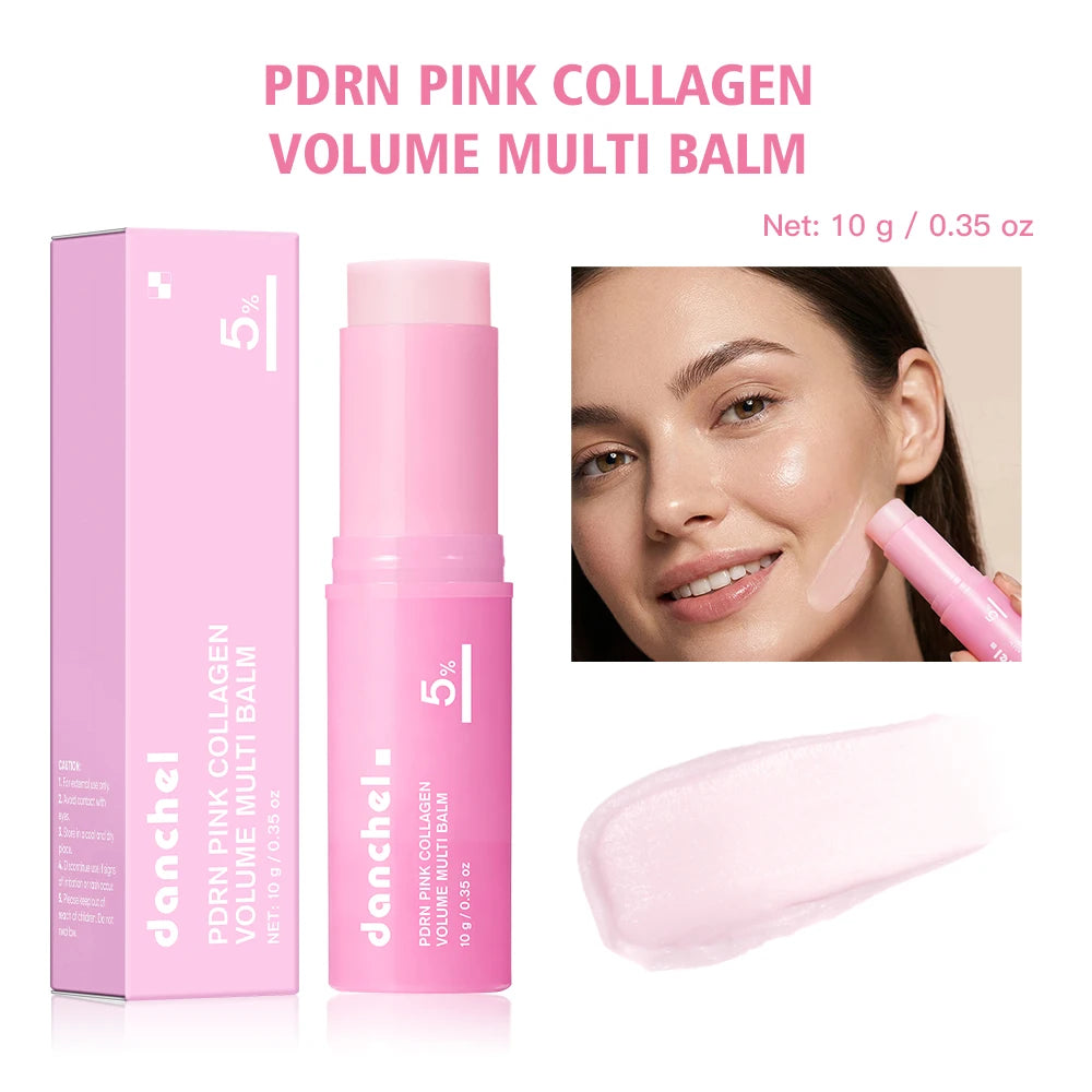 🌸 NOVENTY Bálsamo Voluminizador PDRN Rosa y Colágeno