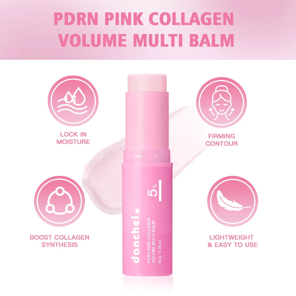🌸 NOVENTY Bálsamo Voluminizador PDRN Rosa y Colágeno